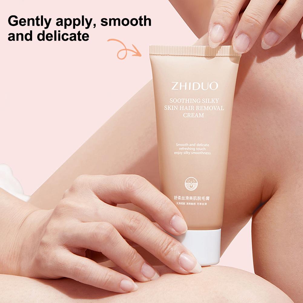Crema Depilatoria Corporal para Mujeres Áreas Íntimas Cera Depilatoria Cremas Depilatorias Productos de Belleza 60g N EWW