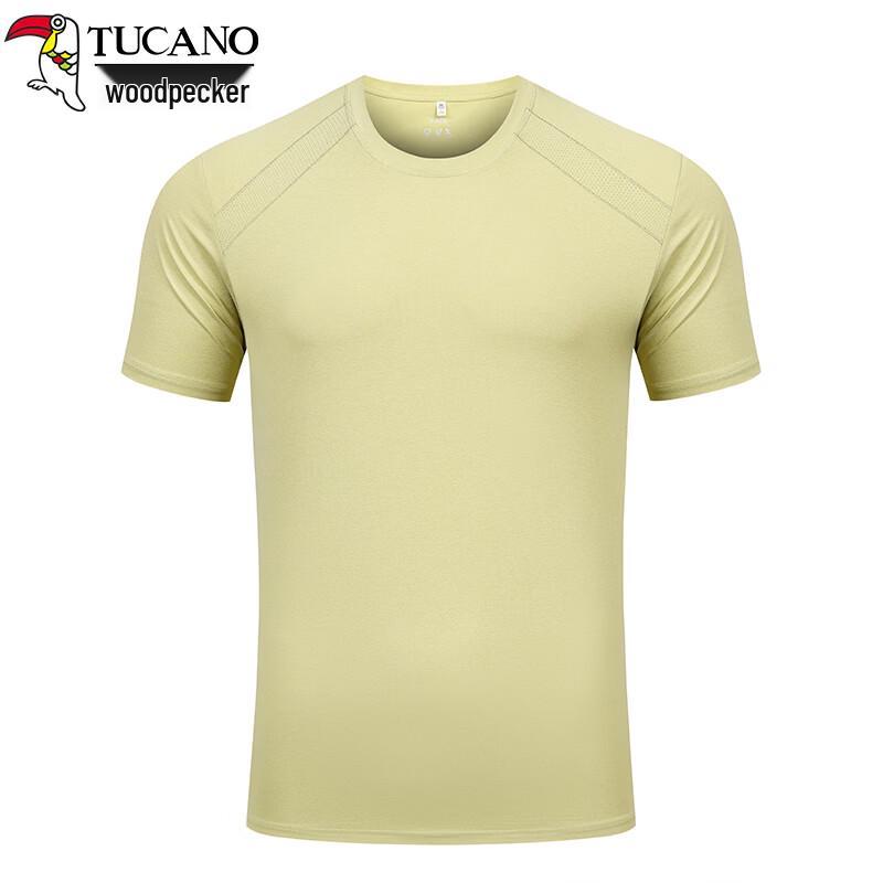 TUCANO Men s Ice-Feel Quick-Dry Round Neck Short Sleeve T-Shirt 3XL