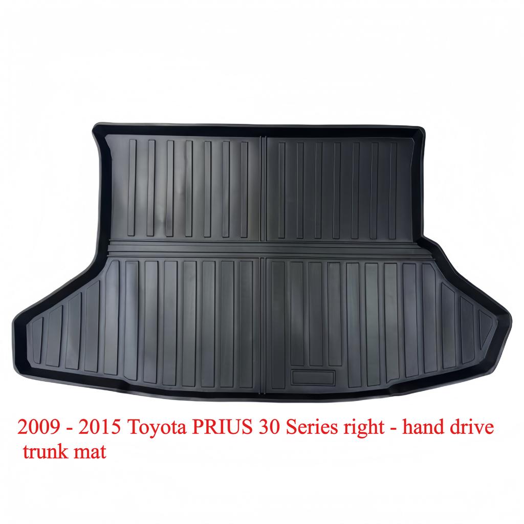 For 2009 -2015Toyota PRIUS 30 Series Right - Hand Drive Car Floor Mats, Dirt - Resistant TPE Floor Mats and Trunk Mats.