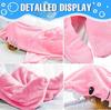 Autumn-Winter Cartoon Shark Flannel Sleeping Bag – Warm, Thick, One-Piece for Couples & Adults