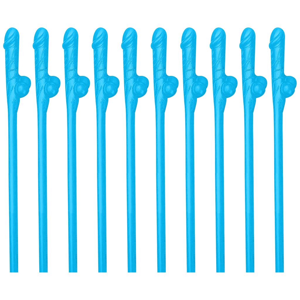 10 ks Párty pro nevěstu Brčka s penisy, Vtipná pitná brčka, Slepičí brčka Party laskominy, Bláznivá párty brčka Dekorace