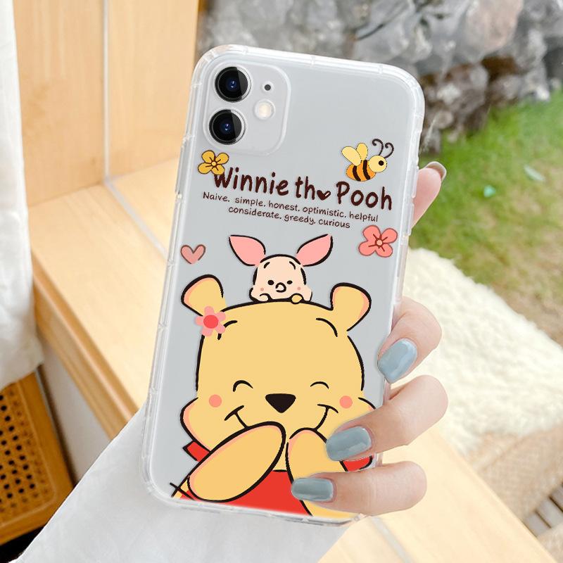 Cartoon Dailu Apple 17max mobile phone case iphone16 transparent 12pro cute 14 anti-drop 15 applicable