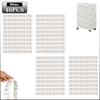 10-40CS Suitcase Dust Cover Universal Full Coverage Non Woven Disposable Travel Luggage Storage Protector Rainproof Case