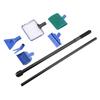 5 In 1 Retractable Aquarium Cleaning Kit Fish Tank Brush Gravel Algae Cleaner Fish Tool