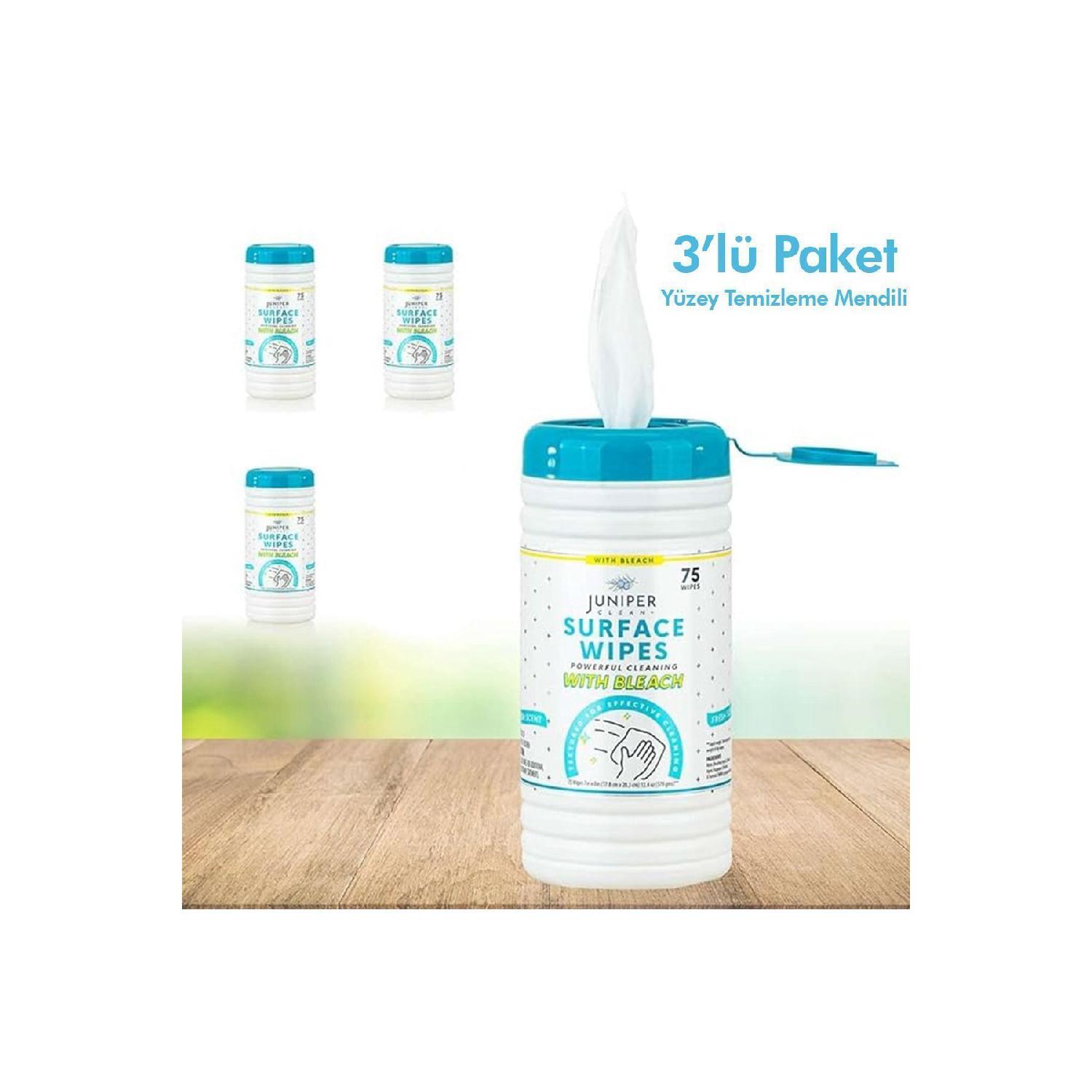 

Surface Cleaning Wipes With Laundry Clean 3*75 225 Pieces