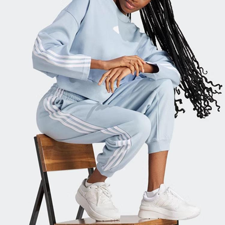 New Adidas Sweatshirt Women's Light Blue IL3056