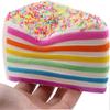 Triangle Cake Slow Rebound Slow Rise Toy Cute Kids Decompression Toy Children Birthday Gift.
