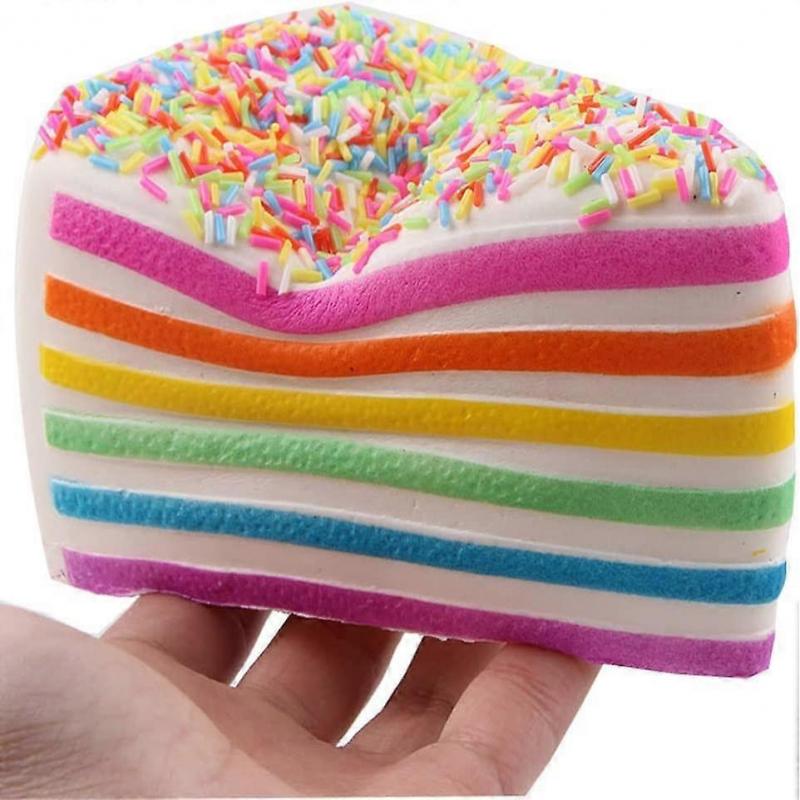 Triangle Cake Slow Rebound Slow Rise Toy Cute Kids Decompression Toy Children Birthday Gift.