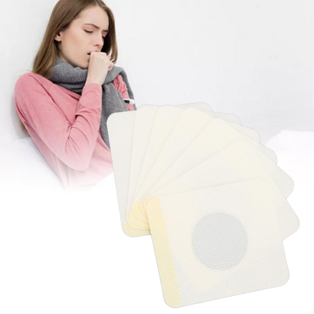 40Pcs Cough Patch Cough Relief Chest Cold Suppressant Sticker Acupoint Physiotherapy Pad