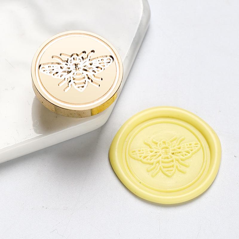 Wholesale Retro Vintage Wax Seal Stamp Sealing Wax Stamp Head For Wedding Invitation Gift Packaging Cards Scrapbooking Stamps