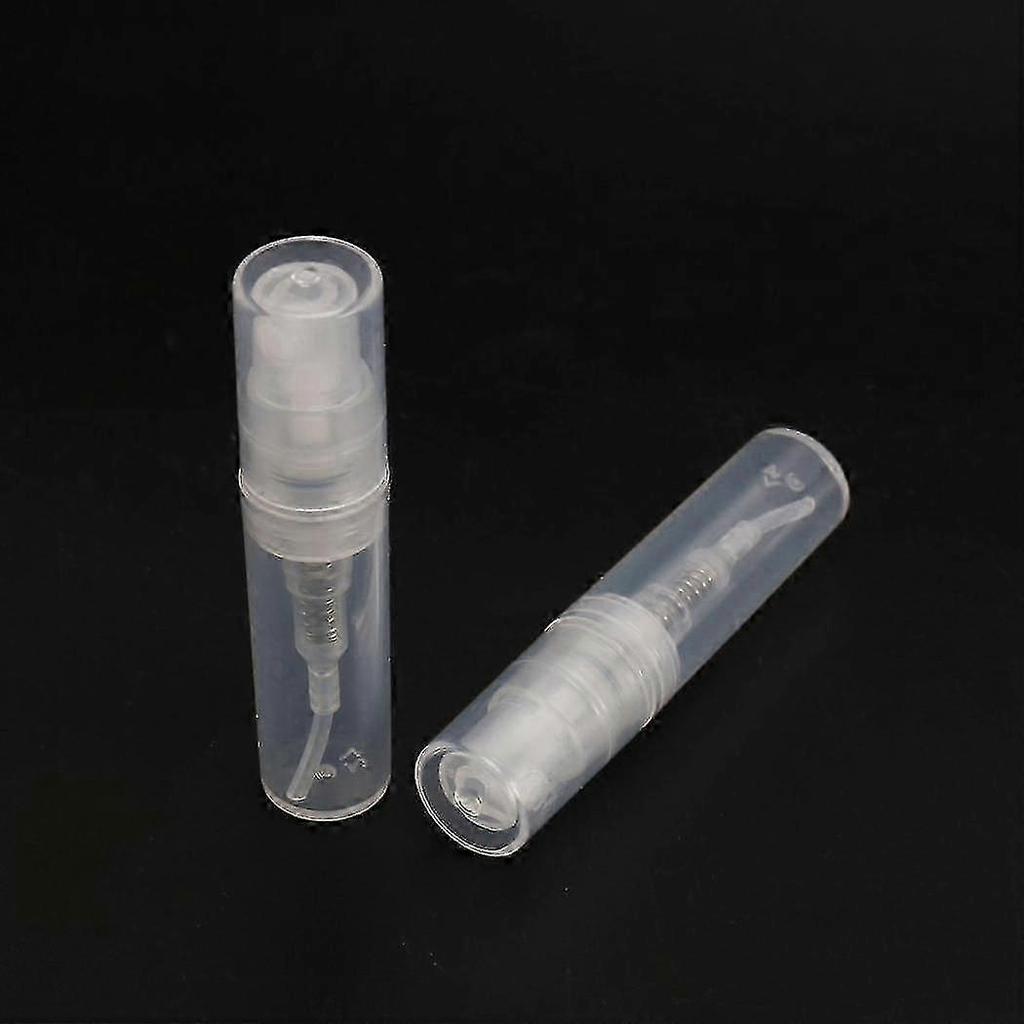 90 Piece 2ml Disposable Perfume Atomizer Bottles for Travel Sample and Refill Applications Cosmetic Containers