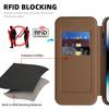 For iPhone 14 Pro Case Compatible with MagSafe RFID Blocking Card Holder Leather Phone Cover