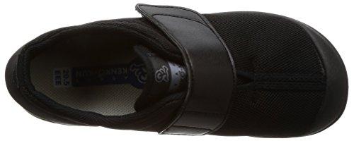 Asahi Kenkokun 502A Indoor/Sport Shoes, Made in Japan, Black/Black, 15.5 cm, 3E