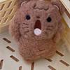Cute Plush Cat Rabbit Bear Dog Keychain Pendant Lovely Shouting Animals Keyring Charm for Purse Bag Backpack Handbag