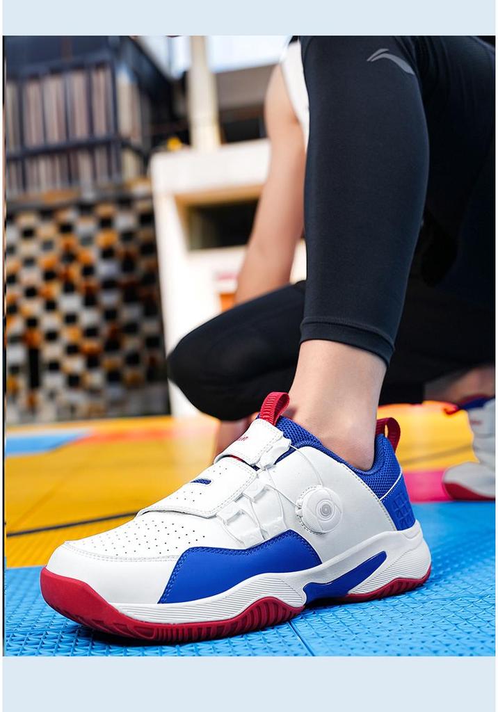 Breathable Non-Slip Rubber Sole Badminton & Table Tennis Shoes for Kids, Adults, and Couples