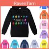 Kids Girls Boys Hoodies Among Us Game Pattern Hoody Coat Tops Age 314yrs