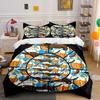 Cartoon Dog Beer Bbq Set Soft Comfortable Duvet Cover Bedding Set Included 1*Duvet Cover & 2*Pillowcases, Gift