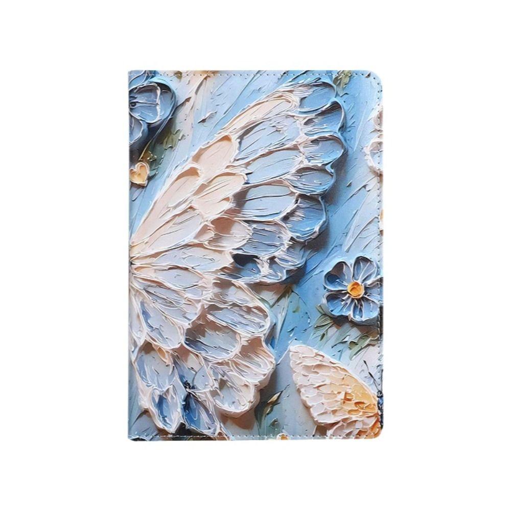 A5 Butterfly Notebook PU Writing Journal New Soft Cover Notebook  Office Notes