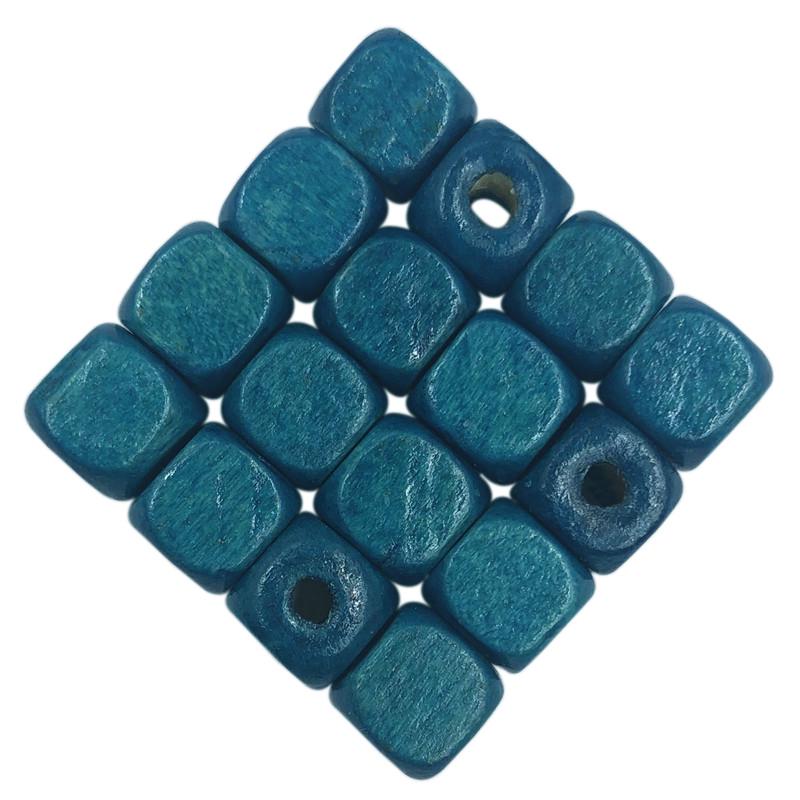 

Творческий DIY для оптового изготовления ювелирных изделий квадратные свободные бусины из дерева ручной работы 100 шт 6 мм аксессуары