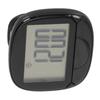 Distance Calorie Pedometer Big Screen Clock Display 2D Step Counter with Back Clip Multifunctional