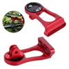   Odometer Comupter Aluminium Alloy Extension Mount for   (Black)