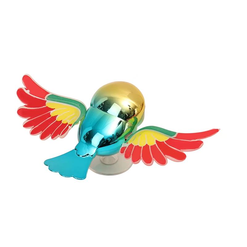

Fun Creative Car Ornament Simulated Flying Bird Car Accessory Helmet Decoration Electric Motorcycle Bicycle Decorative Christma синій