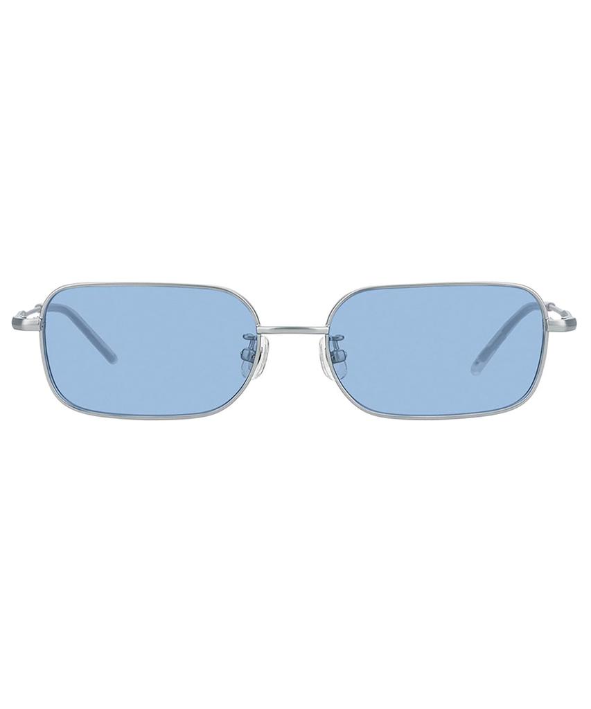 CUT TREND SUNGLASSES Square Sunglasses Metal Colored UV UV For For Unisex [Zoff] SUNCUTGlasses/UV100% (Silver (Matte) - ZY262G03_15F2) Frame,