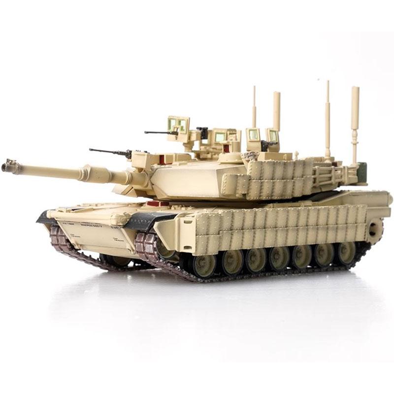 PANZERKAMPF Diecast Origineel 1:72 Schaal M1A2 TUSKII Simulatie Legering Tank Model Collectie Decoratie Speelgoed Cadeau Souvenir Display
