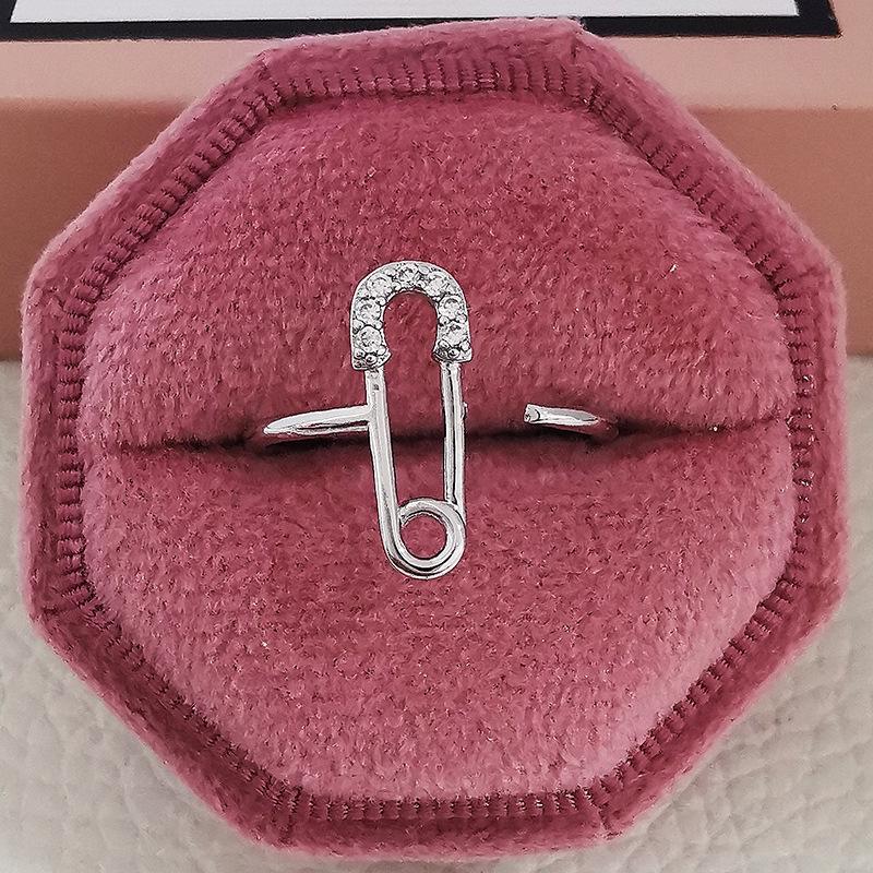 Европейский и американский шик регулируемое кольцо: Нишевый роскошный стиль для женщин Open Adjustable