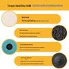 2-Inch 50mm Torque Sanding Disc Set - 101-Piece Non-Woven Quick-Change Spiral Sanding Pads