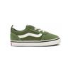 Vans Ward Slip-On Bequem Vielseitig Niedrige Schnürschuhe Laufschuhe Babyschuhe Grün VN0A3QU1E02