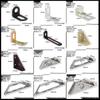 Thickened 90-Degree Stainless Steel Angle Brackets Set