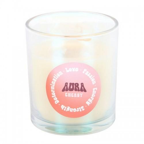Something Different Aura Energy Raspberry Scented Candle