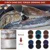 104Pcs 2" Sanding Discs Set Surface Conditioning Sanding Disc with 1/4 inch Holder for Polishing Grinding Deburring Rotary Tools