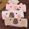 Coral Fleece Capybara Headband Multi-Color Makeup Headband Cute Cartoon Hairband  Female