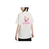 Nike Sportbekleidung Essential Logo-Print Tiermuster Bequem Atmungsaktiv Sport Kurzarm T-Shirt Damen T-Shirt Sail HM4625133