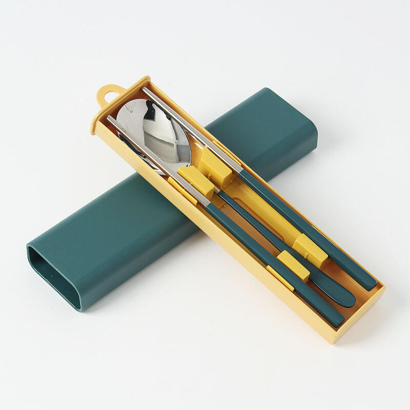 Gourmet Portable Cutlery Set (Blue-Green)