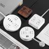Yaqi Wood Grain Multi-Function Decorative Socket with USB Plug-in Board