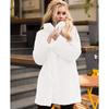 Women's Mid-Length Loose Rabbit Fur Coat - European & American Style