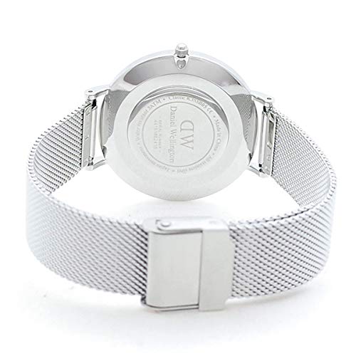 Daniel Wellington DANIEL WELLINGTON Watch DW00100304 DW00600304 Silver 36mm PETITE STERLING Black