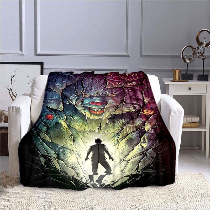 Stephen King's IT : Chapter Two Print Blanket Sofa Bed Blanket Super Soft Warm Blanket Cover Flannel Throw Blanket
