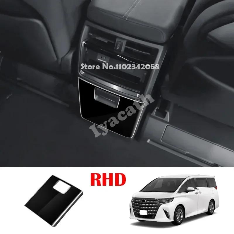 LHD RHD For Toyota Alphard Vellfire 40 Series 2024Rear Seat Handle Panle Strip Back Handshake Trim Interior Accessories
