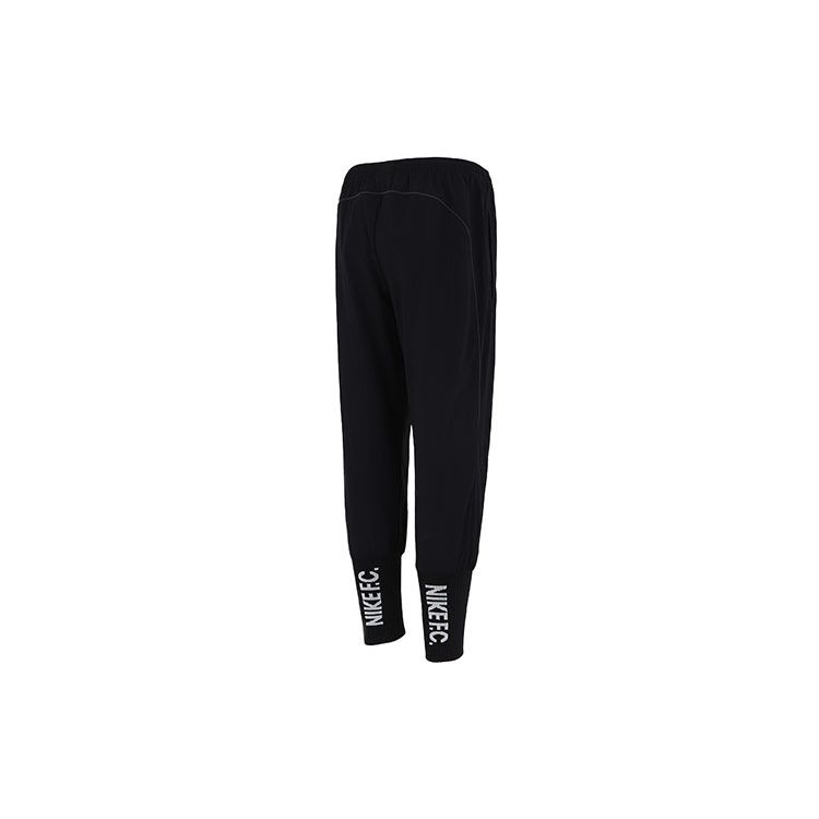Nike Fc Woven Cuff Pants With Pz Logo Men Bottoms Black DJ0997-010