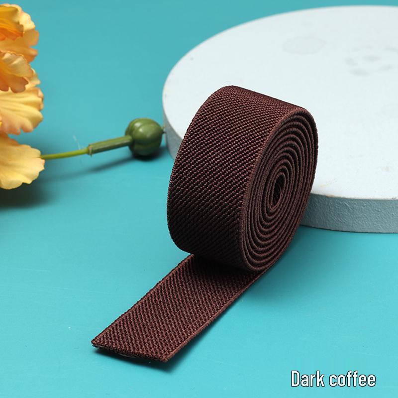 2,5 cm dicker doppelter Köper, doppelseitiger elastischer Bund & Autozierleisten-Einfassung für Bekleidungszubehör