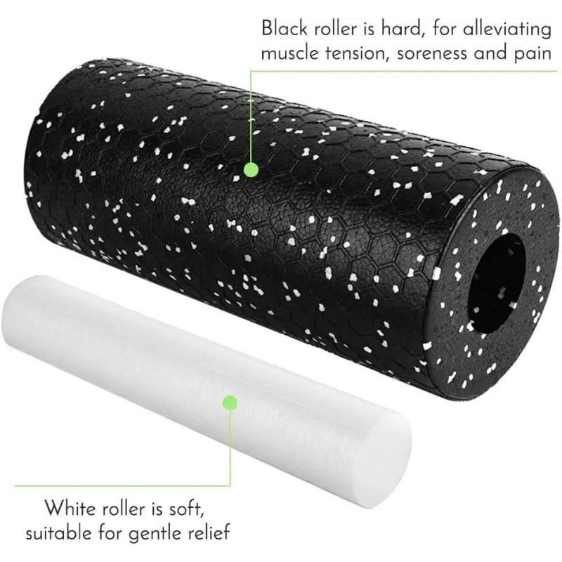 2 In 1 Hollow Column Foam Roller Set EPP Muscle Relieve Massage Roller Gym Fitness Equipment Sports Massage Rollers