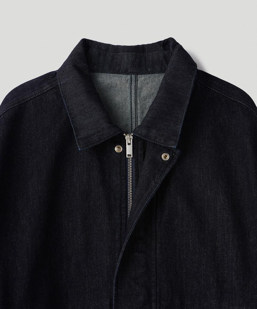 Musinsa Standard Oversized Denim Blouson Jacket [Deep Indigo]