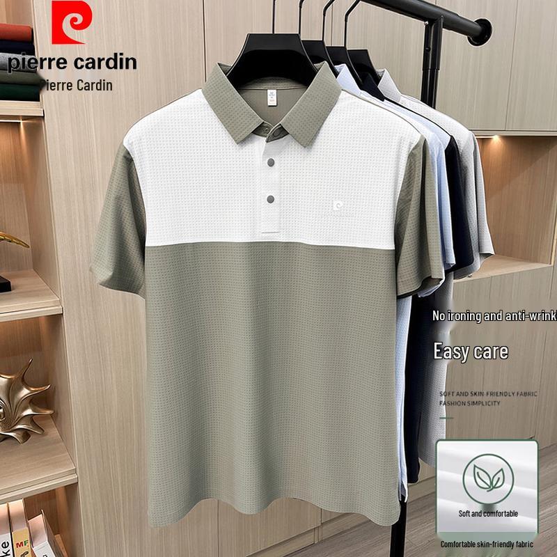 Pierre Cardin Men s Summer Cool-feel Short Sleeve Polo Shirt 3XL