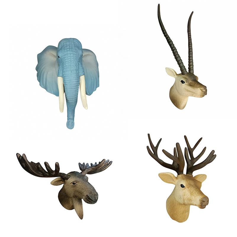 1PC Small Table Decoration Wall Decoration Resin Computer Decor Animal Fridge Decoration Kitchen Multiple Options Available