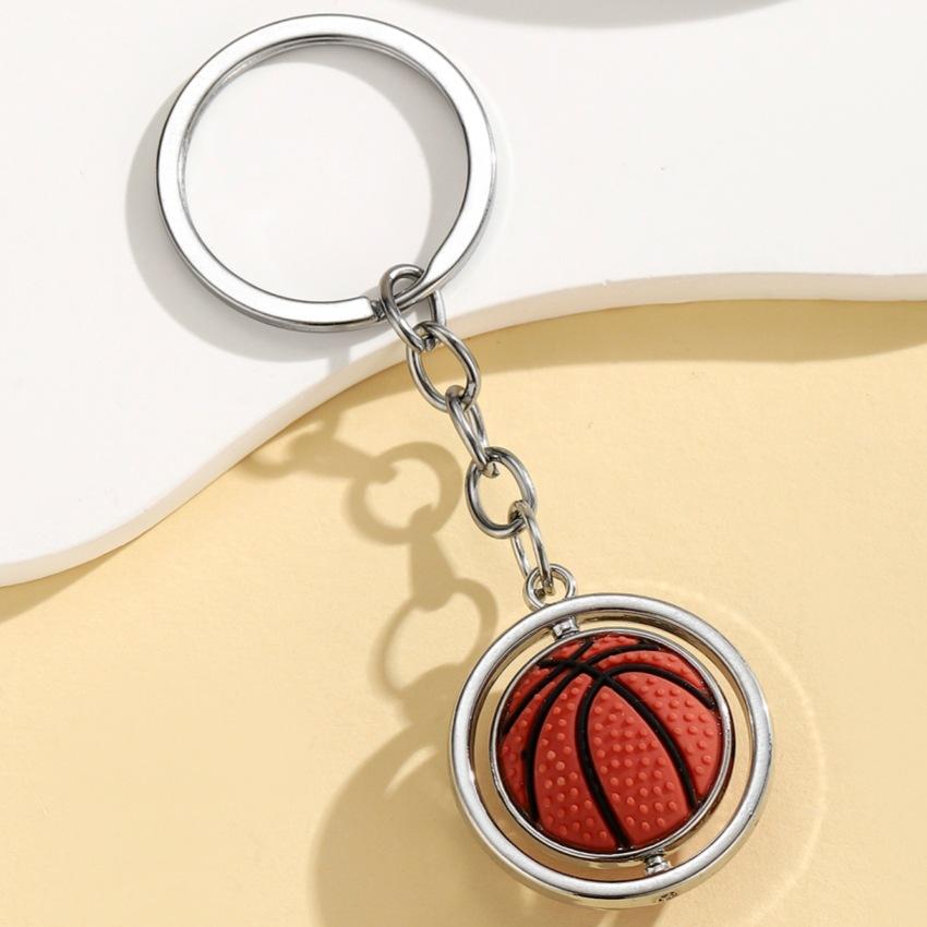 

Памятный металлический брелок-подвеска для баскетбола One Size серебряный