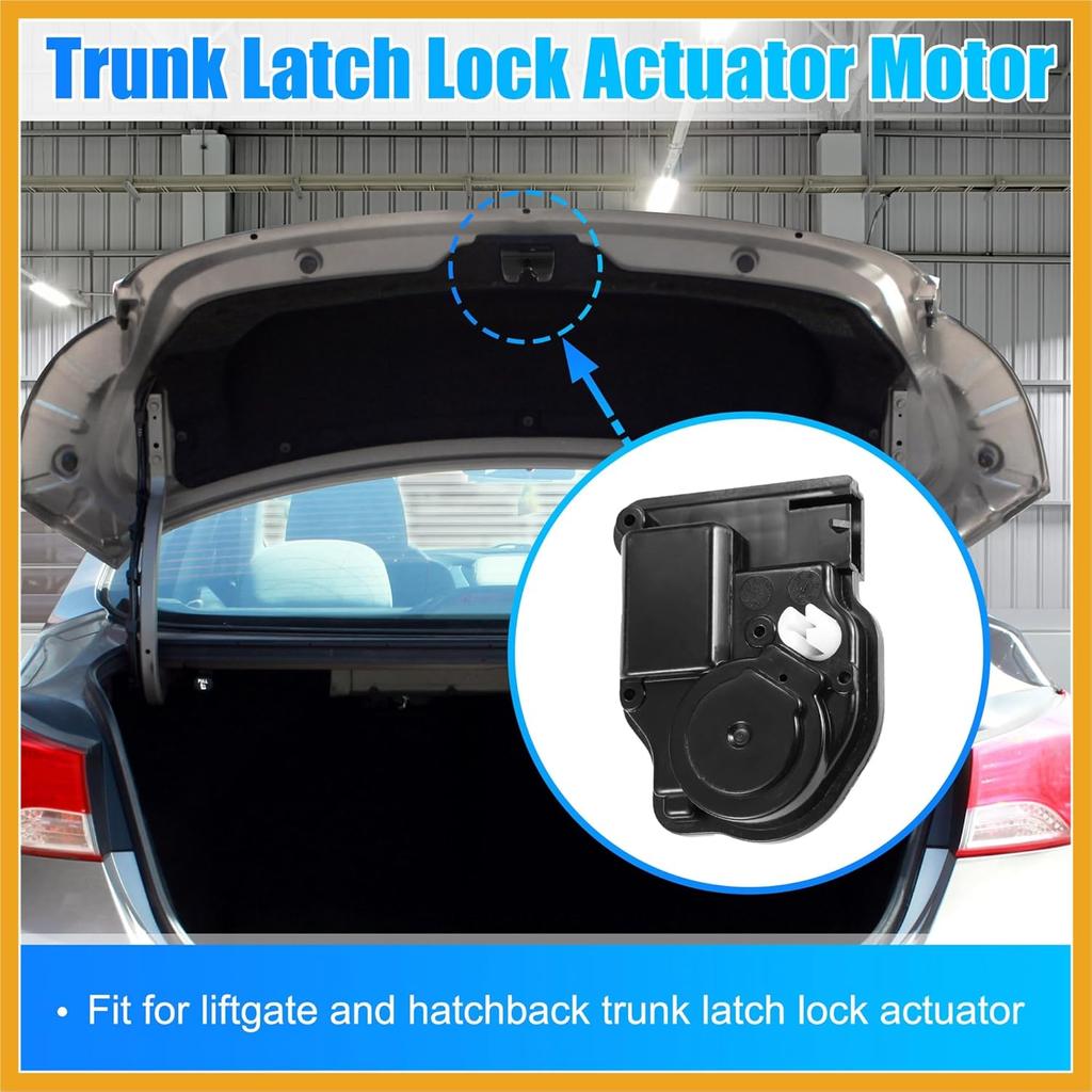 Trunk Latch Lock Actuator 4589243AA for Dodge Grand Caravan Journey Durango Nitro for Chrysler for Jeep Commander Grand Cherokee Liftgate Trunk Lid